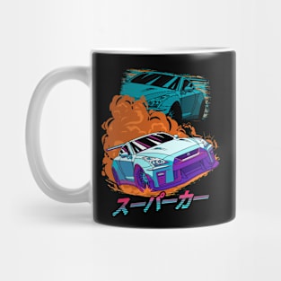 JDM GT-R Street Racing Car Mug